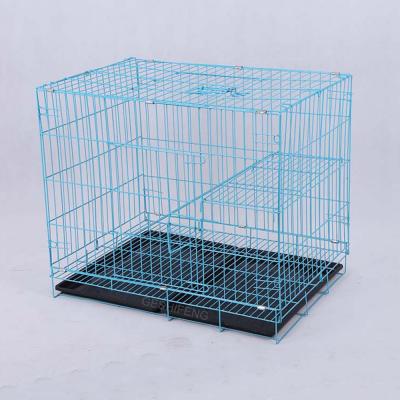 Cina Dropshipping Pink/black/blue 6KG 70*51*60cm Foldable cat cage / in vendita