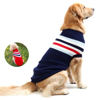 China Viable Manufacturer Wholesale Patterns Warm Kint Soft Dog Sweater Winter Pet Clothes for sale