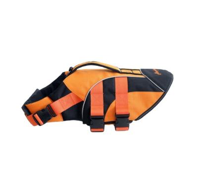 China Viable Waterproof Reflective Coat Handle Float Vest Rescue Dog Protective Life Vest For Pet Swimming Swim Lifesaver for sale