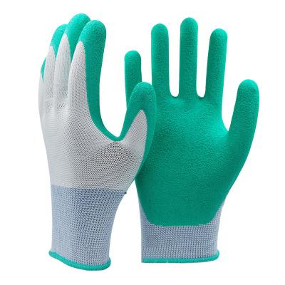 China Protective quality guaranteed foam latex abrasion resistant and good flexibility gloves for general purpose work for sale