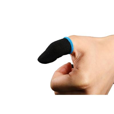 China Touch Screen Carbon Fiber Finger Tricks Games Anti-sweat Fingertips Mobile Finger Sleeve For Mobile Phone Game Rock Accessories for sale