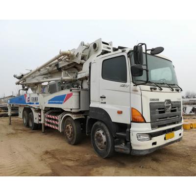 China Construction Industry Good Quality Second Hand Concrete Pump Truck With On Site Maintenance Service for sale