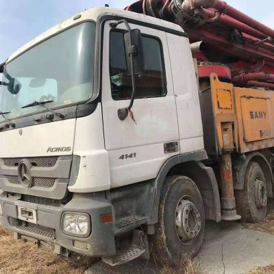 China Construction worksÂ   USED ​​Sany Concrete Pump Truck SY5419THB 56E 2014 for sale