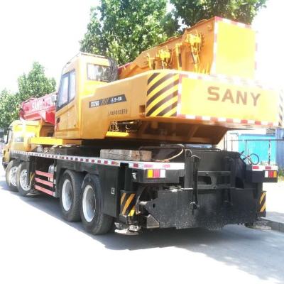 China Sany crane used truck crane for sale SANY STC750 75ton used truck crane 45T for sale