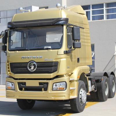 中国 430hp Tractor Head Truck H3000 6 X 4 Diesel Fuel Shacman Tractor Truck 販売のため