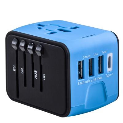 China 2019 Hot Plug 2019 Hot Wholesale Products Mobile Cell Phone Accessory China Universal C Travel Adapter Phone Accessories for sale