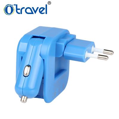 China Otravel 2019 Multi-Purpose Dual USB Car Charger with US EU UK AUS Plugs New Office Products Ideas Gifts Executive Promotional Items for sale