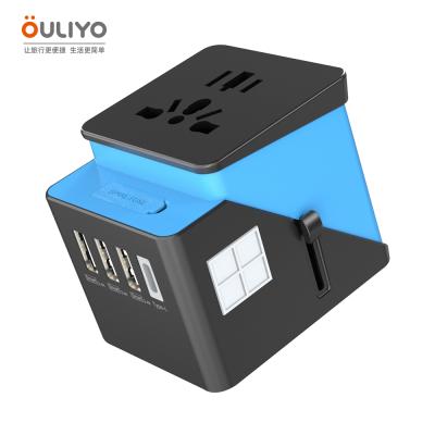 China With Fuse Otravel Universal Travel Adapter Plug With Type-C USB Merry Christmas Unique Gifts Corporate Business for sale