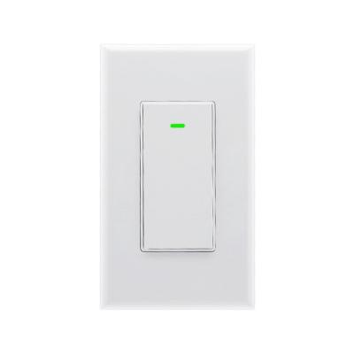 China Smart Home Automation Wifi Switch Alexa Voice Remote Control Smart Lamp Switch Lamp Switch Us Switch for sale