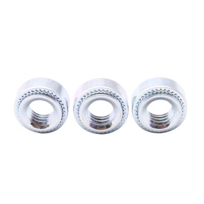 China Automotive industry wholesale production of carbon steel, stainless steel, pressed rivet nuts, circular self-locking fastenM8M10M12 for sale