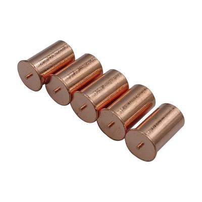 China Heavy Industry Seed Nut Column Copper Clad Welding Weld Nut With Spot Welding Nut for sale