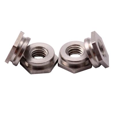 China General industry factory production and processing of stainless steel sheet nuts and thin nutsM3M4 for sale