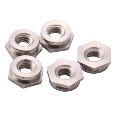 China General industry factory production and processing of stainless steel sheet nuts and thin nutsM5M6 for sale