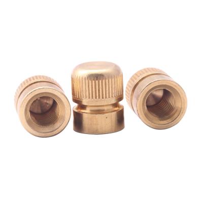 China Heavy Industry CNC Customized Processing Of Copper Nuts, Knurled Nuts, Embedded Nut Fasteners for sale