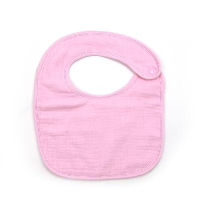 China Organic Baby Bibs Washable Custom Stylish Soft Cotton Burp Cloths Newborn Bibs for sale