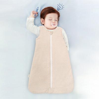 China Breathable Hot Selling Portable Sack Baby Sleeping Bags With Zipper 100% Cotton Baby Warm Sleeping Bags For Newborn for sale