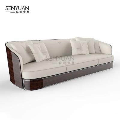 China Private Custom Reclining 3 Seat Italian Coudé-maison Bampton High End Modern Leather Sofa For Luxury Villa for sale