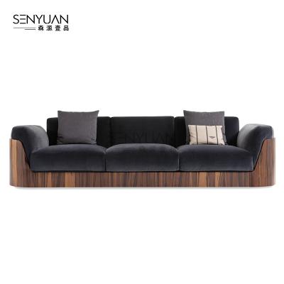 China Private Custom Extended Italian Imported First Layer Cowhide Living Room Sofa For Luxurious Residence for sale