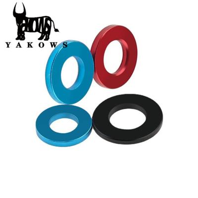 China Hot Sales M5 Flat Colored Galvanized Anodized Aluminum Butt Washers for sale