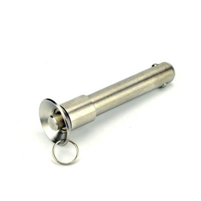 China ZINC Size Quality Steel Ball Lock Pins Stainless Quick Release Pins for sale