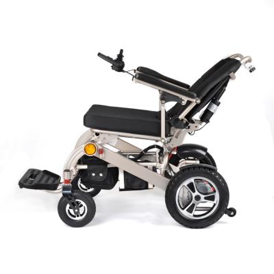 China Convenient Folding Reclining Wheelchair For Disabled Power Wheelchair Price for sale