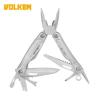 China Multifunctional Outdoor Survival Gear Folding Pliers With Pocket 13 Clip In 1 Stainless Steel Multi Knife Camping Folding Tool for sale