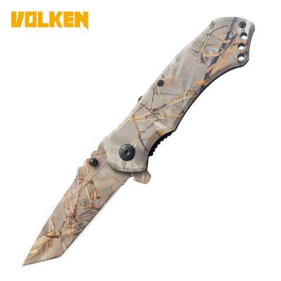 China Easy Carry 3D Printed Jungle Survival Knife High Hardness Outdoor Folding Knife New Pocket Knife for sale