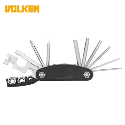 China Easy Carry Douyin Style Popular Gifts Customized 15 In One Multifunctional Bicycle Maintenance Tools Manufacturers Direct Selling for sale