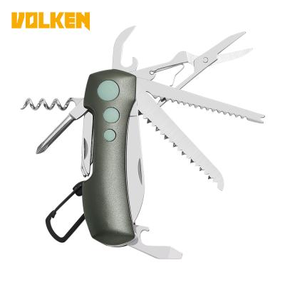 China Multi Folding Knife Mini Open Knife Thumb Button Promotion Tool Stainless Steel Gift for sale