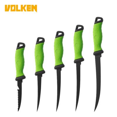 China High Quality Sporting Goods Outdoor Fishing Outdoor Knives For Fishing Willet Knife Fishing TPR&ABS For Handle Black for sale