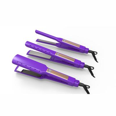 China Large Heating Board Nano Titanium Magic Hair 460F Pro Crimper And Straightener for sale