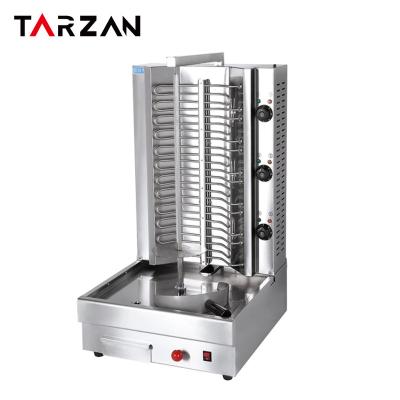 China Hotel Restaurant Gas Shawarma Machine Automatic Electric Doner Kebab Kebab Making Machine for sale