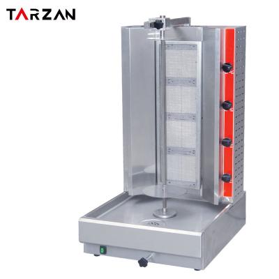 China Shawarma/Kebab Making Machine Stainless Steel Shawarma Machine Commercial Electric Doner Kebab Machine For 4 Burner Wholesale Price for sale