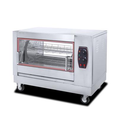 China Inside is completely removable for commercial machine CE certification gas rotisserie chicken oven easy cleaning for sale