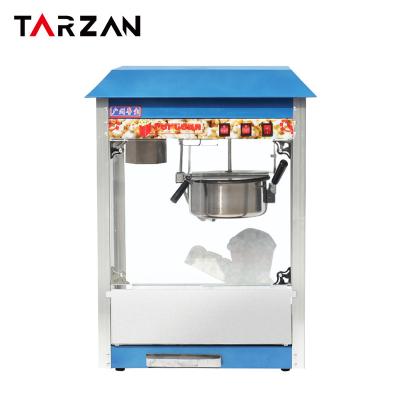 China Easy Clean Large Commercial Electric Automatic Popcorn Maker Industrial Cinema Popcorn Making Machine With CE for sale