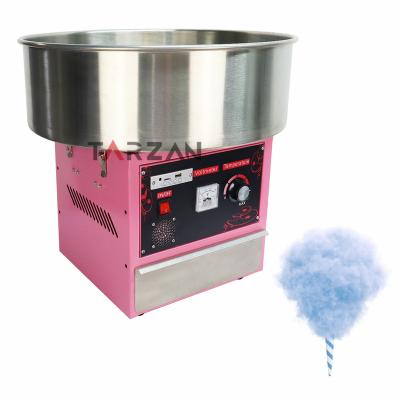 China Commercial Supplying Electric Candy Machine High Efficiency Cotton Cotton Candy Floss Stainless Steel Machine for sale