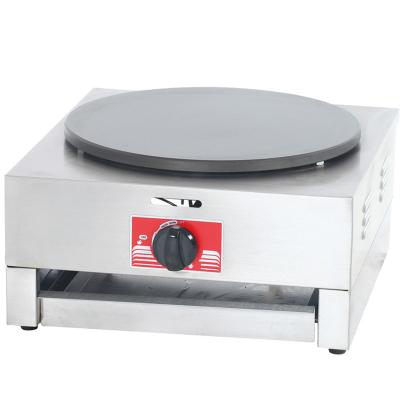 China Pancake Maker Competitive Commercial Gas Pancake Maker Machine Stainless Steel For Making Pancakes Beat Dispenser Manual Pancake Machine for sale