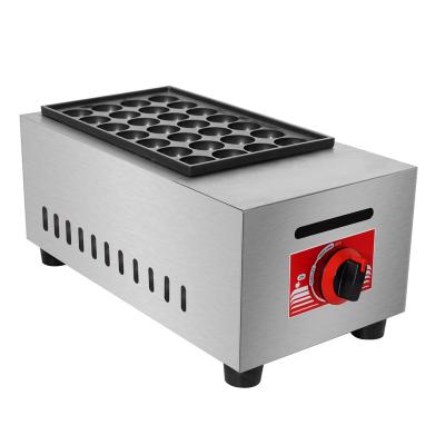 China Hotels Non Stick Gas Outdoor Commercial Electric Fishball Grill Fish Egg Making Machine for sale