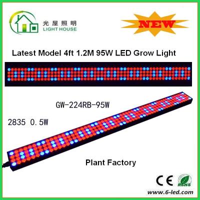 China 1200mm Hydroponic Led Grow Light 1200mm For Greenhouse , Energy Saving for sale