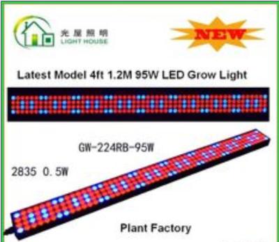 China High Effective LED Tube Grow Lights Hydroponic For Plant , Long Life Time for sale