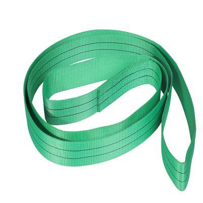 China Polyester factory direct quality 2t endless flat sling good for lifting for sale