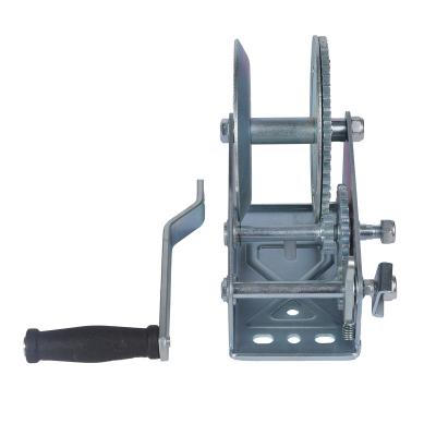 China Wholesale Steel Hand Winch Marine Heavy Duty Construction Winch For Trailer Boat for sale