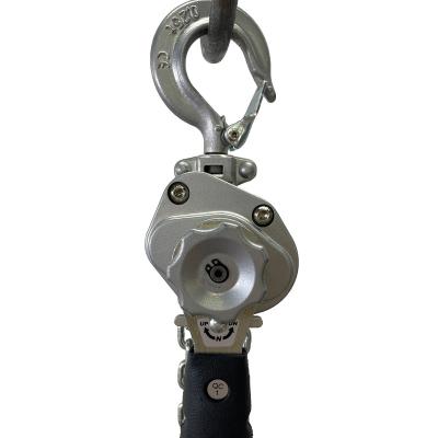 China Best Price Aluminum Alloy Mini Lever Hoist 250kg Aluminum Alloy With Light Chain Hoist For Lifting for sale