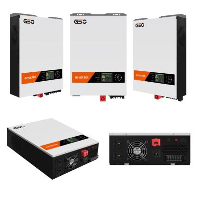 China Off Grid Solar Inverter 48V 3kW 5KVA Single Phase Off-grid Inverter Pure Sine Wave Portable Power Inverter 46*53*13 for sale