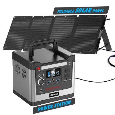 China Type C Camping 110v 220v Solar Portable Power Station Portable Power Station Lifepo4 300w Portable Power Station for sale