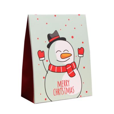 China Christmas Plain White Paper Box Candy Box Recyclable Paper Box for sale