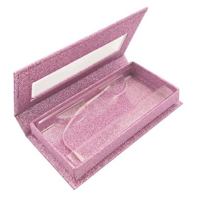 China Recycled Materials Special Custom Labeled False Eyelash Makeup Packaging Box for sale