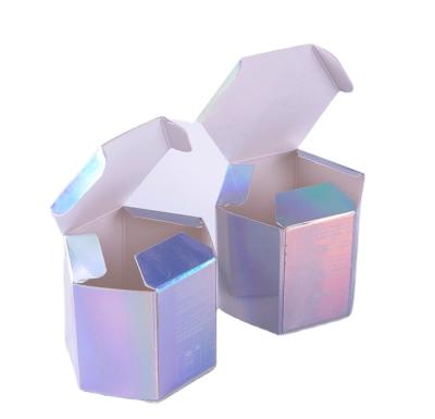 China Recyclable Aluminum Foil Luxury Gold Folding Skin Care Wrapping Paper Creative Printing Gift Box for sale