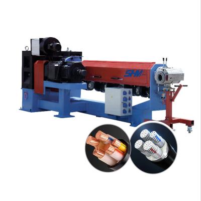 China High Speed ​​Extruding Extrusion Production Line For Wire, Cable And Data Cable Good Price Cable Extruder Machine For PVC PE XLPE HFFR PUR for sale