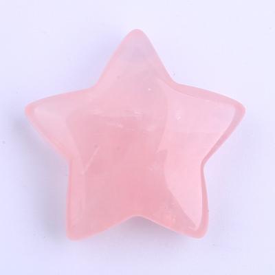 China 2022 Hot Selling Five-pointed Star Shaped Chakra Stones of Liberation Striving Healing Crystal for Reiki, Meditation, Yoga and Decoration for sale